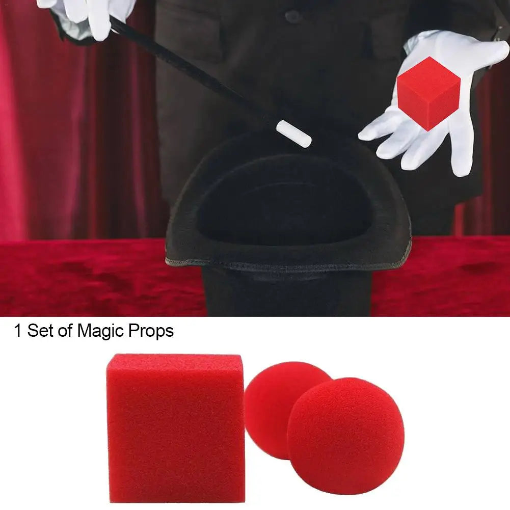 Red Ball To Square Sponges