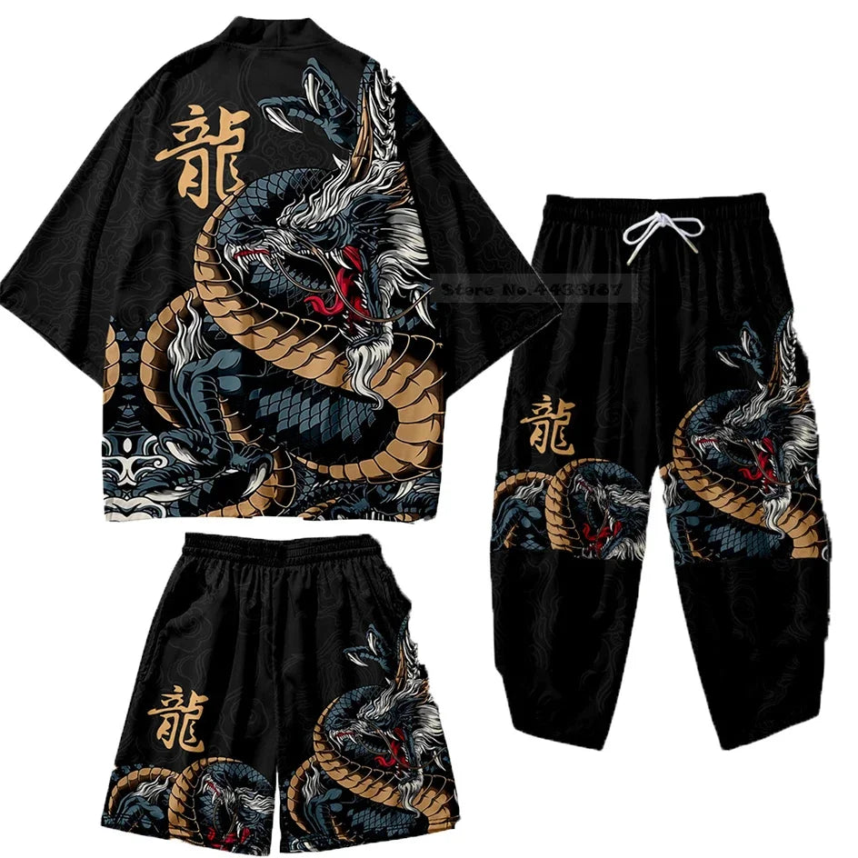 Japanese Kimono - Dragon Costume