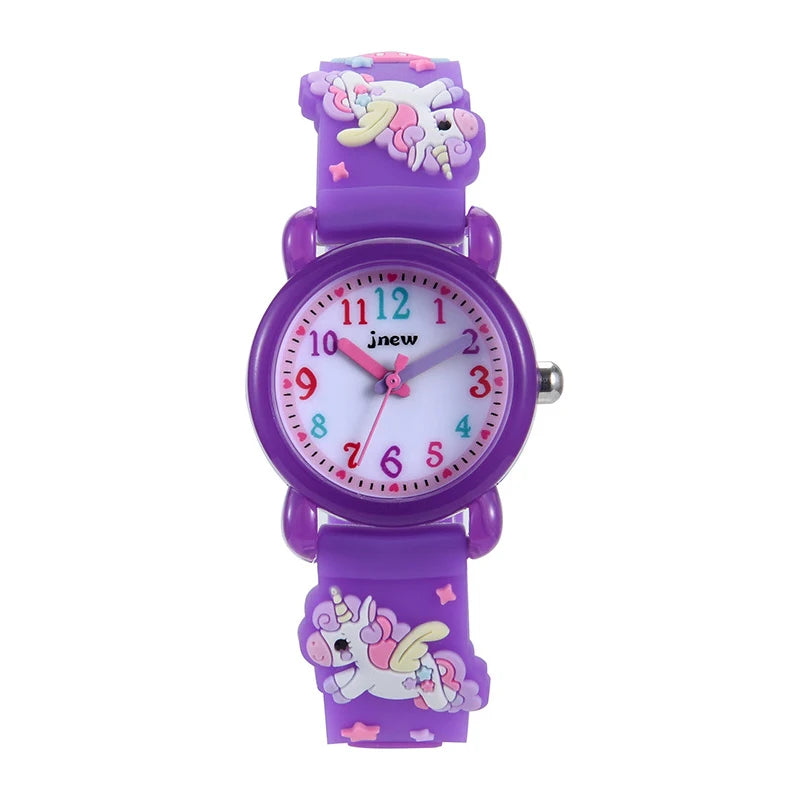 Cute 3D Cartoon Watch Waterproof