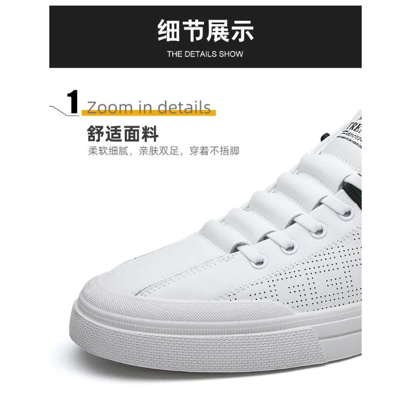 Sneakers Leather Shoes