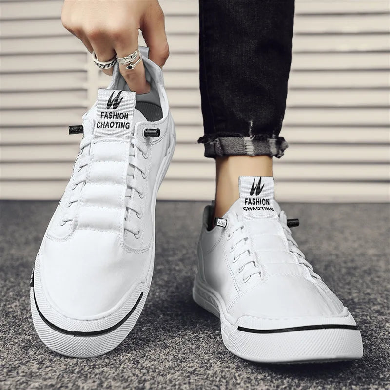 White Shoes Trendy Comfortable