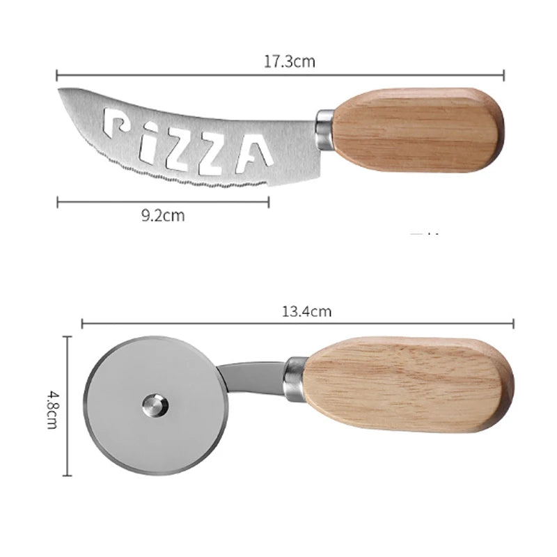 Stainless Steel Pizza Single Wheel