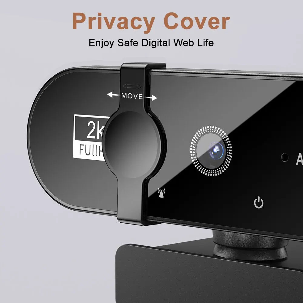 4K Webcam 1080P Mini Camera