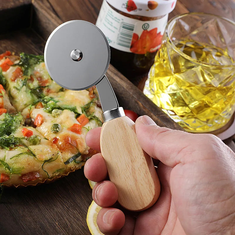 Stainless Steel Pizza Single Wheel