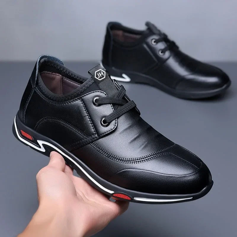 Leather Shoes Business Men's