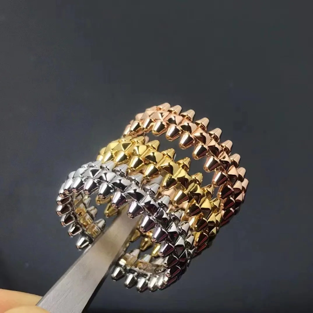 Gold Titanium Steel Rivet Bullet