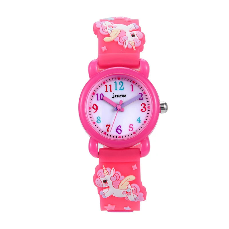 Cute 3D Cartoon Watch Waterproof