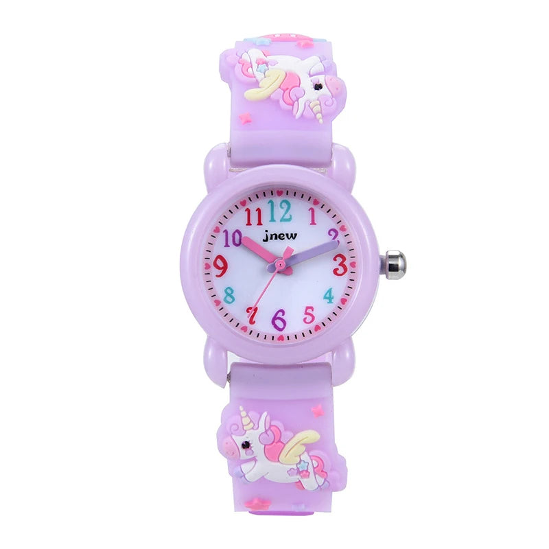 Cute 3D Cartoon Watch Waterproof