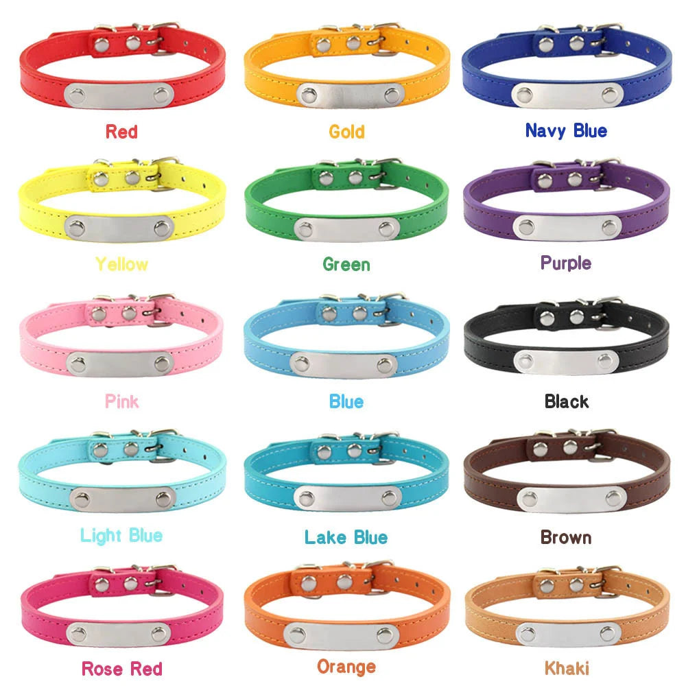 Personalized Dog Collar Name